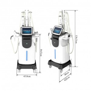 The New Arrival Vacuum RF Roller Vela Shapinng Cavitation Body Slimming Machine